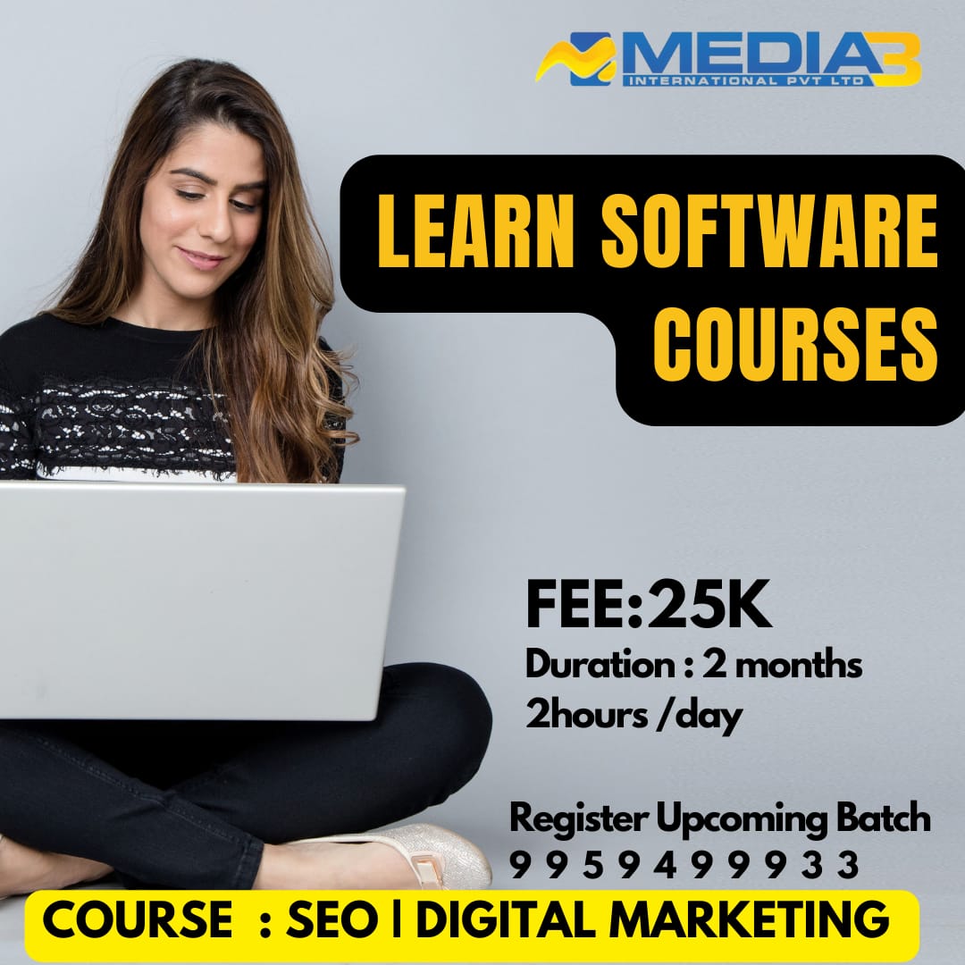 Learn SEO And Digital Marketing Only 25000 For 2Months In Media3 International Pvt Ltd, Vizag. Call 9959499933, 9121099933
